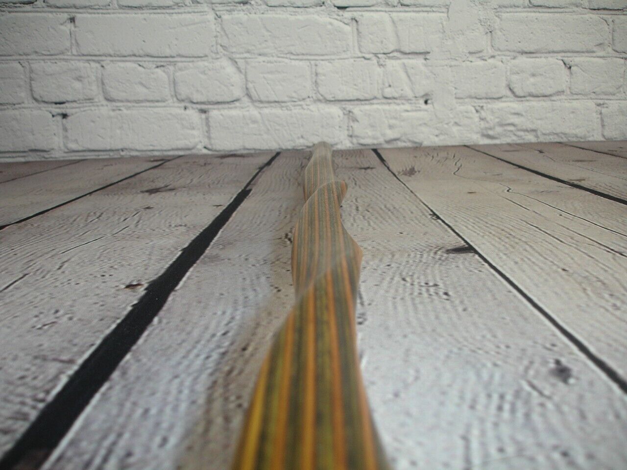 rustic Handcrafted twisted WOOD DERBY WALKING CAN… - image 16