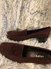 WHAT'S WHAT BY AEROSOLES DARK PURPLE 7.5 M LEATHER  SHOES - Shipping Discount — photo 6