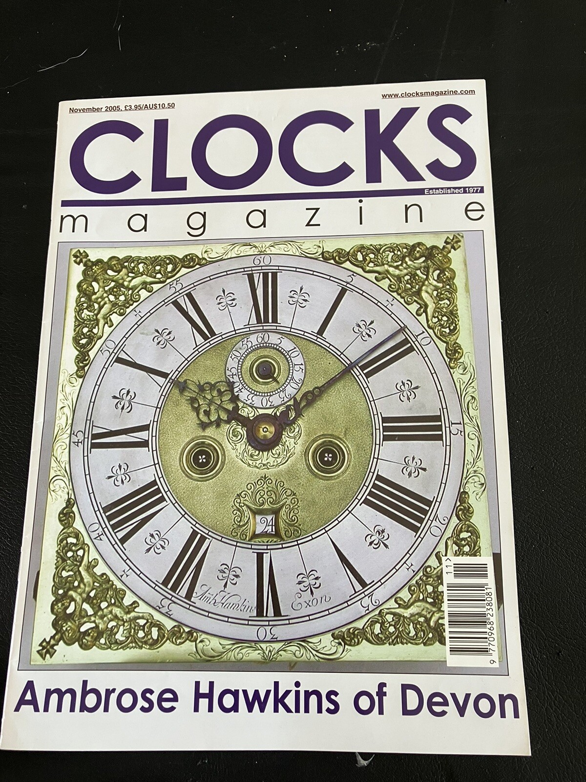 12 Clocks Magazines dated from the year 2005 from January to December