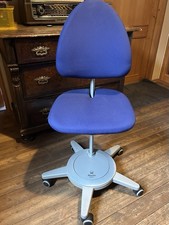 Bürostuhl Moll Maximo forte, blau, höhenverstellbar, auch für Kinder