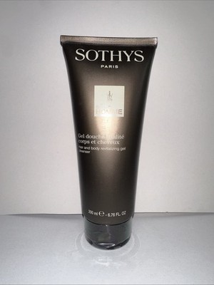 Sothys Homme Hair & Body Revitalizing Gel Cleanser 200ml / 6.76oz Brand New