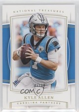 2019 Panini National Treasures Holo Gold 6/10 Kyle Allen #54 3c4