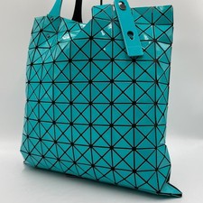Bao Bao Issey Miyake Enamel Light Blue Lucent Shoulder Tote Bag