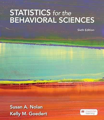 #ad Statistics for the Behavioral Paperback by Nolan Susan; Goedert Very Good $175.36