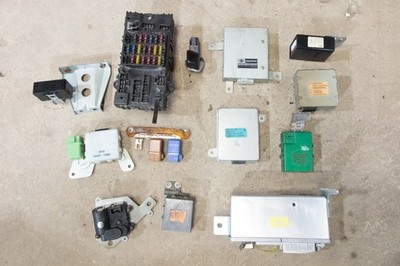1990 NISSAN 300ZX NON TURBO COMPUTER MODULE RELAYS ECU ABS ECM FUSE BOX OEM LOT