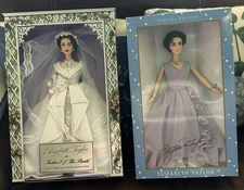 BEST DEAL! Set of 2 Elizabeth Taylor Dolls. Never Removed from Box. 