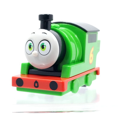 PERCY Thomas & Friends Let's Go! Bumper Pull-Back Super Fast Capsule Toy Train
