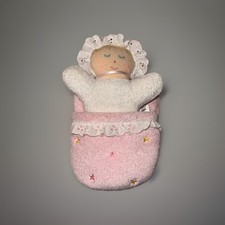 Vintage Eden Terry Cloth Baby Doll And Sleeping Bag Musical