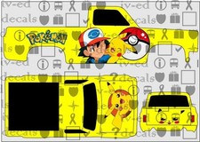 83 Chevy 6 164 White Toner Waterslide Decal For Hot