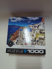 Eurographics 1000 Piece Jigsaw Puzzle Oia Santorini Greece