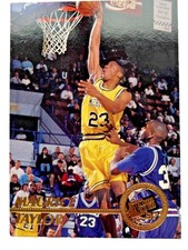 Maurice Taylor Michigan Press Pass 1997 Rookie Basketball Card S224