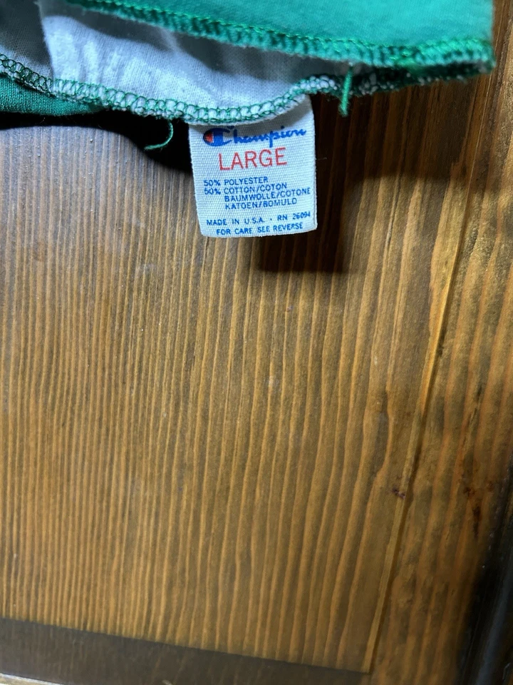 Vintage 80’s champion Notre Dame Phys. Ed. Single Stitch T-Shirt Fighting Irish - Image 2 of 3