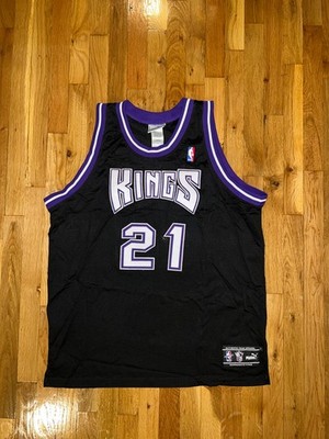VLADE DIVAC Puma SACRAMENTO KINGS Authentic Jersey 48 Signed Auto