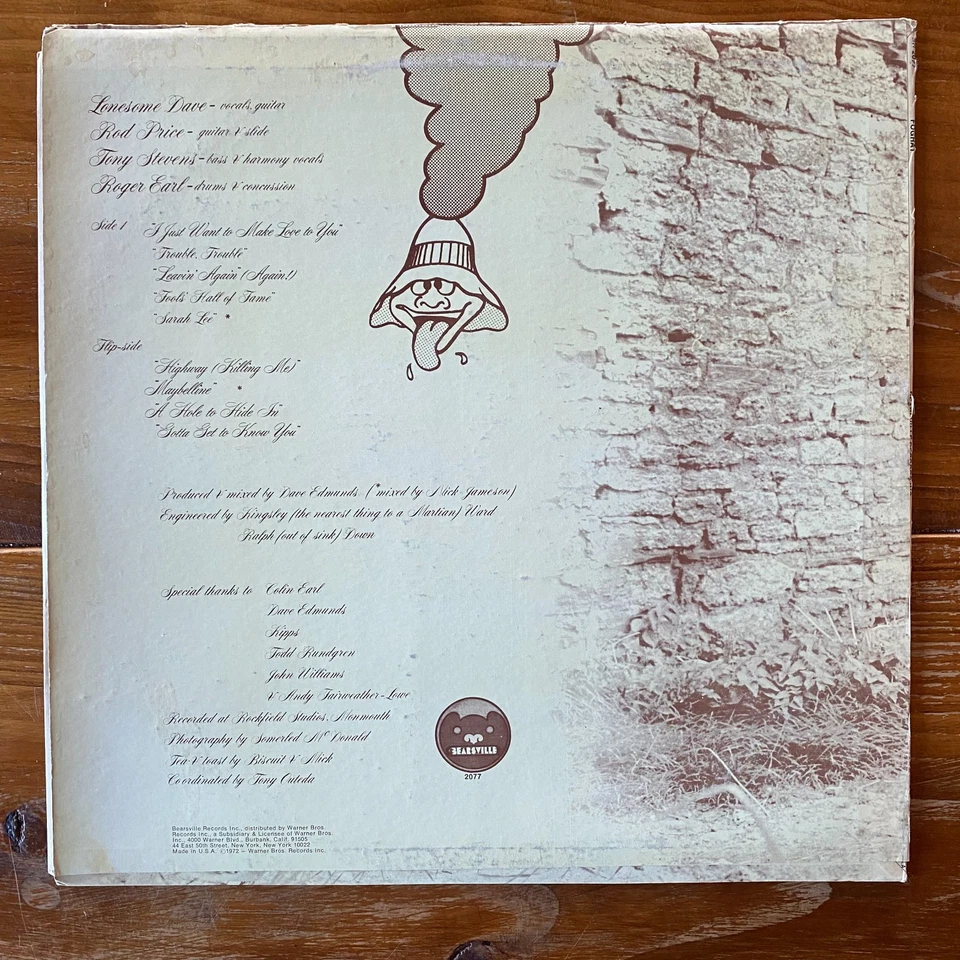 Foghat – Debut Self-Titled Blues Rock-Hard Rock Vinyl LP - Savoy Brown - OG - Image 2 of 4