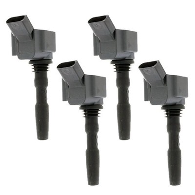 Eldor Set of 4 Ignition Coils For Audi A3 Sportback e-tron VW Golf Jetta 1.4L L4