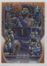 2022-23 Bowman U Chrome Orange Shimmer Refractor 22/25 Mike Miles Jr #88 uk2