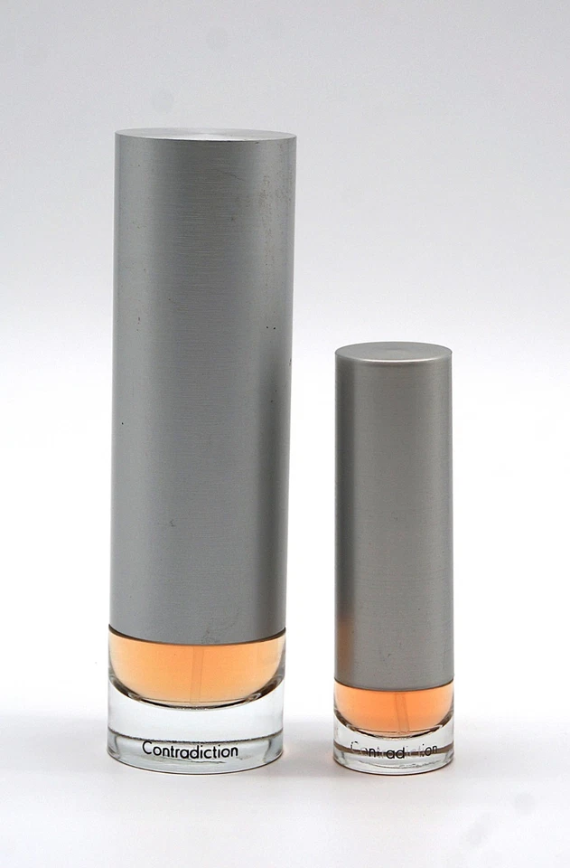🌹 2x Contradiction by Calvin Klein Women 1.7oz & .33oz EDP Spray Vintage - Image 2 of 4