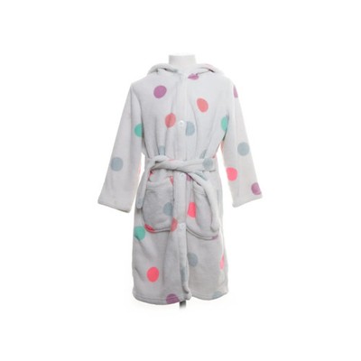 Design by kappAhl, Bademantel, Größe: 110/116, Weiß/Mehrfarbig, Polyester #MOZ