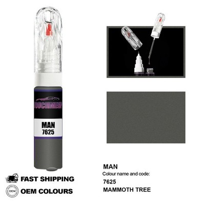 FOR MAN MAMMOTH TREE 7625 Touch Up Paint Pen Brush Fix Kit Scratch Chip Set