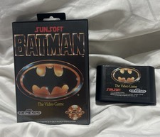 Batman: The Video Game (Sega Genesis, 1990) Authentic No Manual Tested In Box