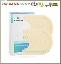 KONWEDA Ostomy Barrier Strips Elastic Barrier For Colostomy Bags Pack Of 10 ...