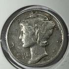 Photo of a 1941-S Mercury Dime from an eBay sale