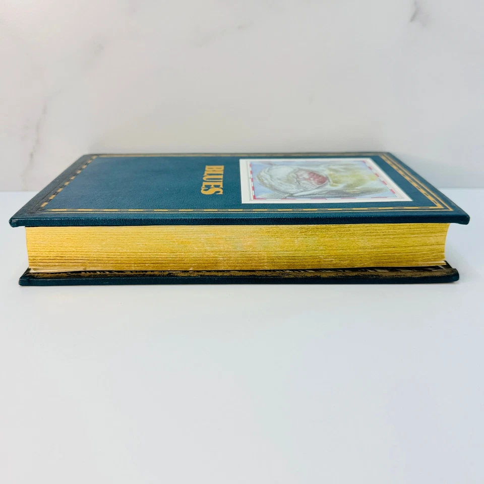 💠 BLUES by John Hersey – Flat Signed 1st / 1st Leatherbound Edition – Very Good - Image 4 of 4