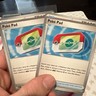 Pokemon Ascended Heroes Trainer Poke Pad Card x 2