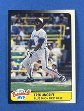 1990 Fleer Baseball MVPs #24 Fred McGriff Baseball Card