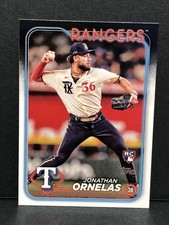Jonathan Ornelas 2024 Topps RC #575 - Texas Rangers