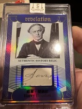 2025 Eternal Revelation Authentic History Relic Harry Houdini /75🔥🔥.  H22