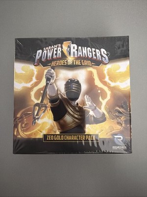 Power Rangers Heroes of the Grid Zeo Gold Character Pack Expansion NIB Sealed
