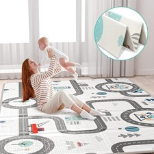 79x59inch Play Mat for Baby - Extra Large, Non-Toxic, Waterproof Playmat for ...
