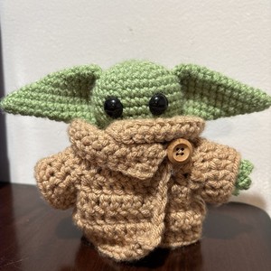 Disney Baby Yoda (Grogu) Knit Plush