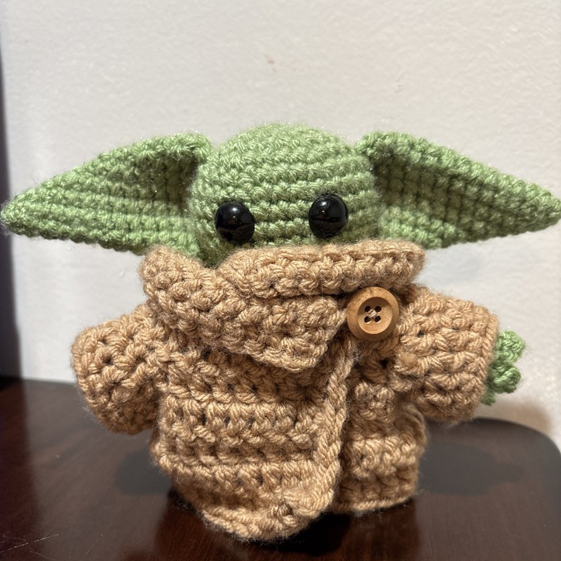 Disney Baby Yoda (Grogu) Knit Plush