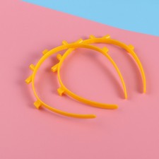 30Pcs Reusable Fluorescent Headbands Glow Party Supplies Gold Color