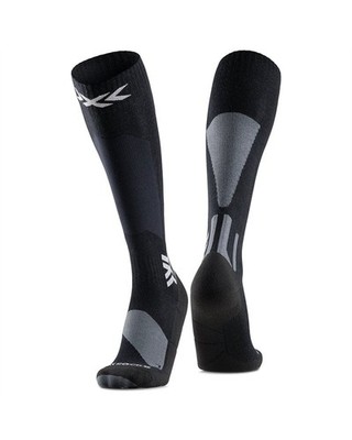 - X-Bionic X-Socks Ski Discover Merino OTC Skisocken aus Merinowolle, X Black/Gre