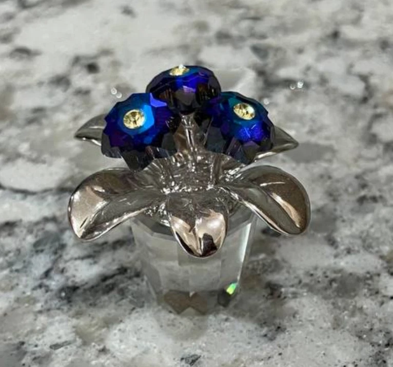 swarovski flower pot products for sale | eBay