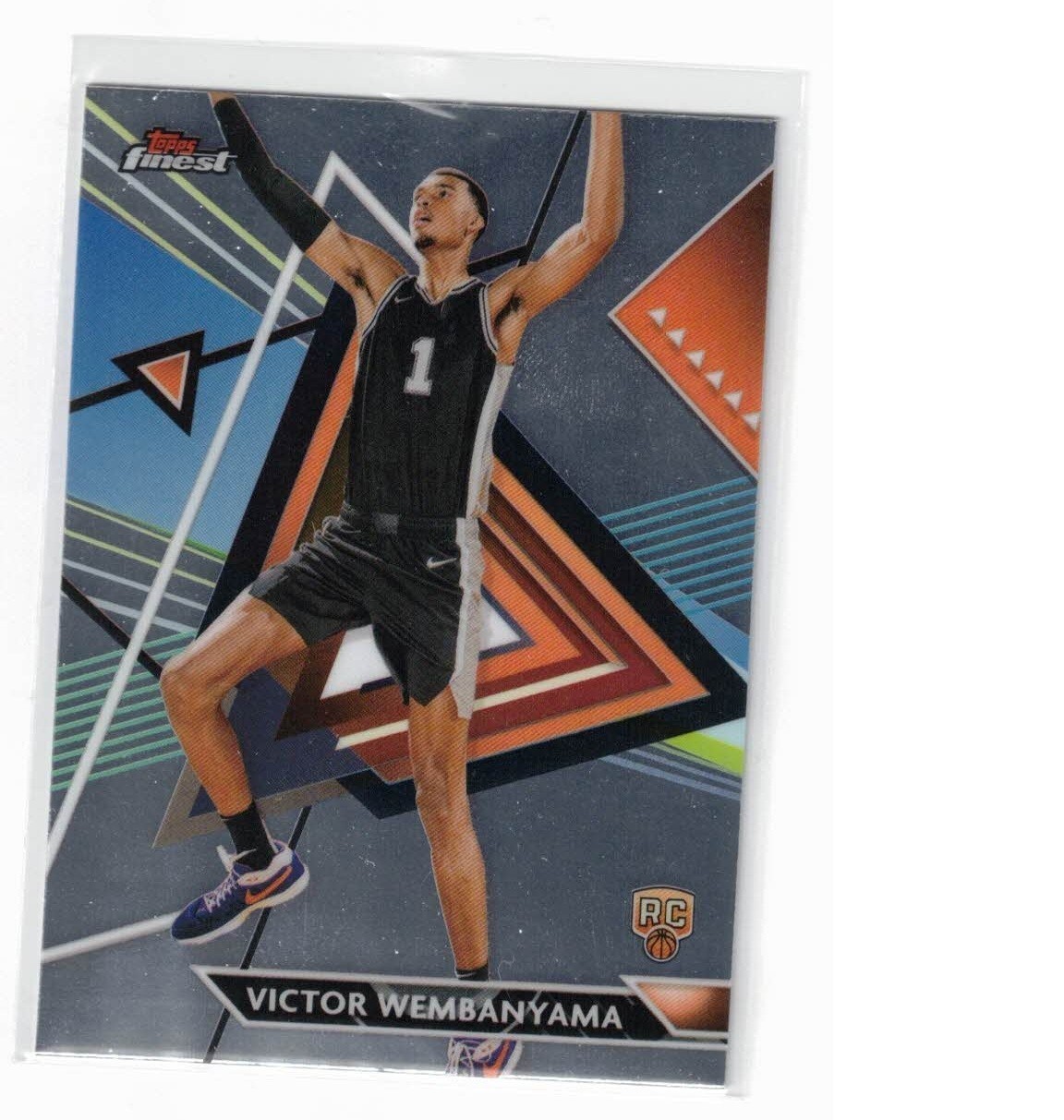 2023-24 Topps Finest - Uncommon Victor Wembanyama #197 (RC)