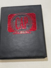 Pog Cap Album Lot W/ 78 Varied Pogs Milk Caps