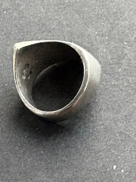 SOLID CAST 925 STERLING SILVER NICE DESIGN RING S… - image 5