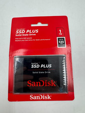 SanDisk SSD Plus 1TB Internal 2.5" Solid State Drive SDSSDA NEW in BOX UK VAT
