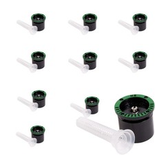10 Rain Bird 8H 180  Half-Circle Spray Pattern Sprinkler Nozzles, 8' Radius