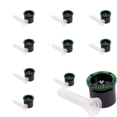 10 Rain Bird 8H 180° Half-Circle Spray Pattern Sprinkler Nozzles, 8' Radius