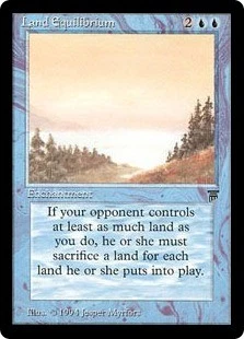 Magic MTG - Land Equilibrium - Legends - EXC - IT - Photo 1/1