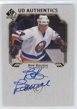 2021-22 SP Authentic UD Authentics Bob Bourne #UDA-BB Auto 4z8
