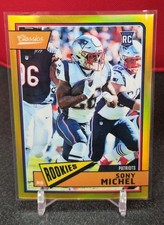 2018 Panini Honors Classics SONY MICHEL Gold /50 RC ROOKIE PATRIOTS