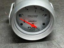 Fuel Level Gauge, AutoMeter, Pro-Comp Ultra-Lite, 2 5/8in, 240-33 Ohms, #4416