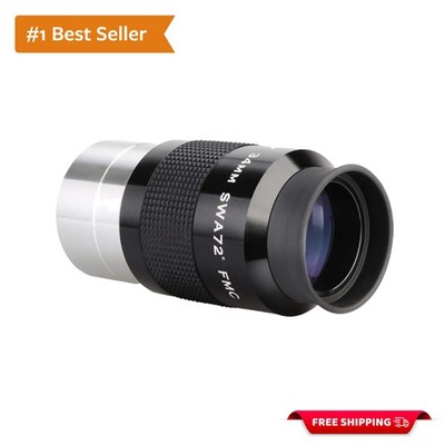 34mm Telescope Eyepiece with Comfortable Silicone Eyecup - Perfect for Observing