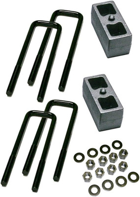 Realtruck  3'' Block Kit for Suburban/Blazer/Tahoe | Rear Lift Blocks, U-Bolts, &